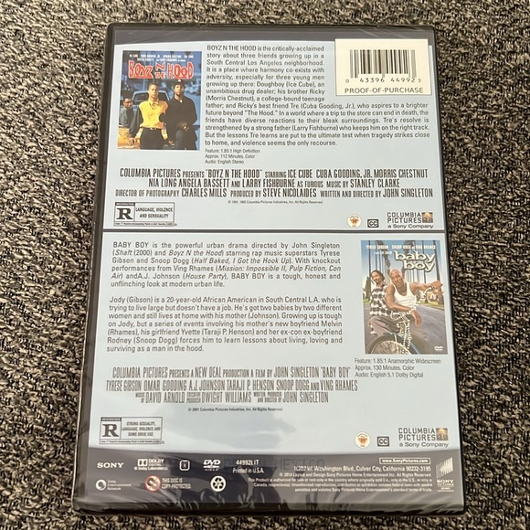 Boyz N The Hood/Baby Boy Box Set - Picture 2 of 2